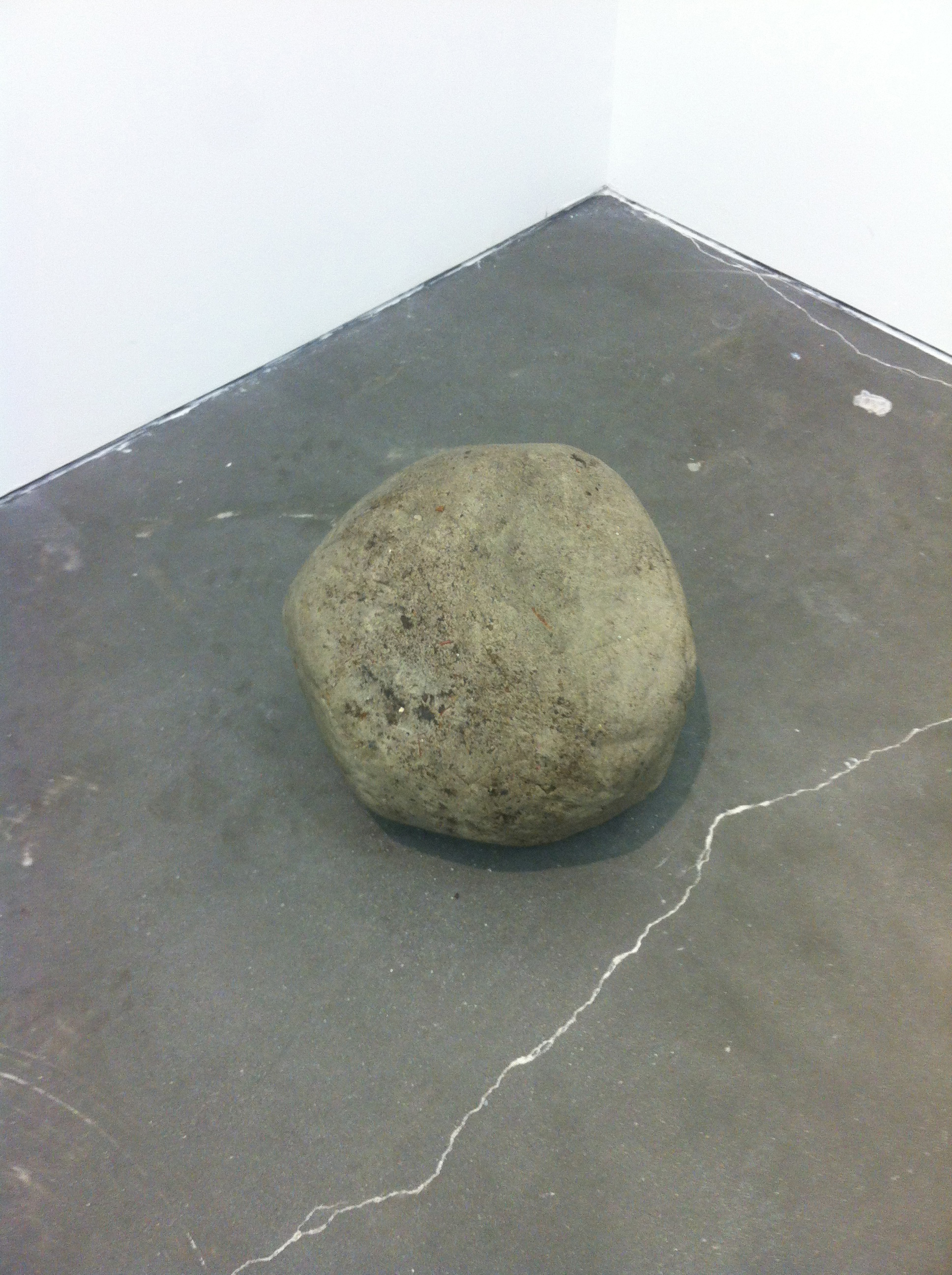 Gabriel Orozco. Yielding Stone. 1992