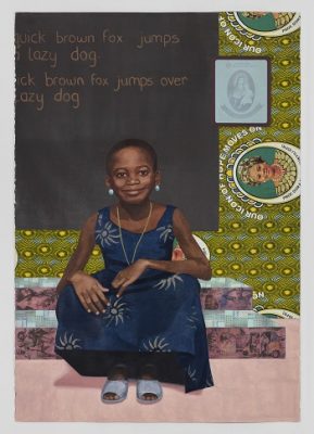 Njideka Akunyili Crosby, The Beautyful One Series #5 , 2016